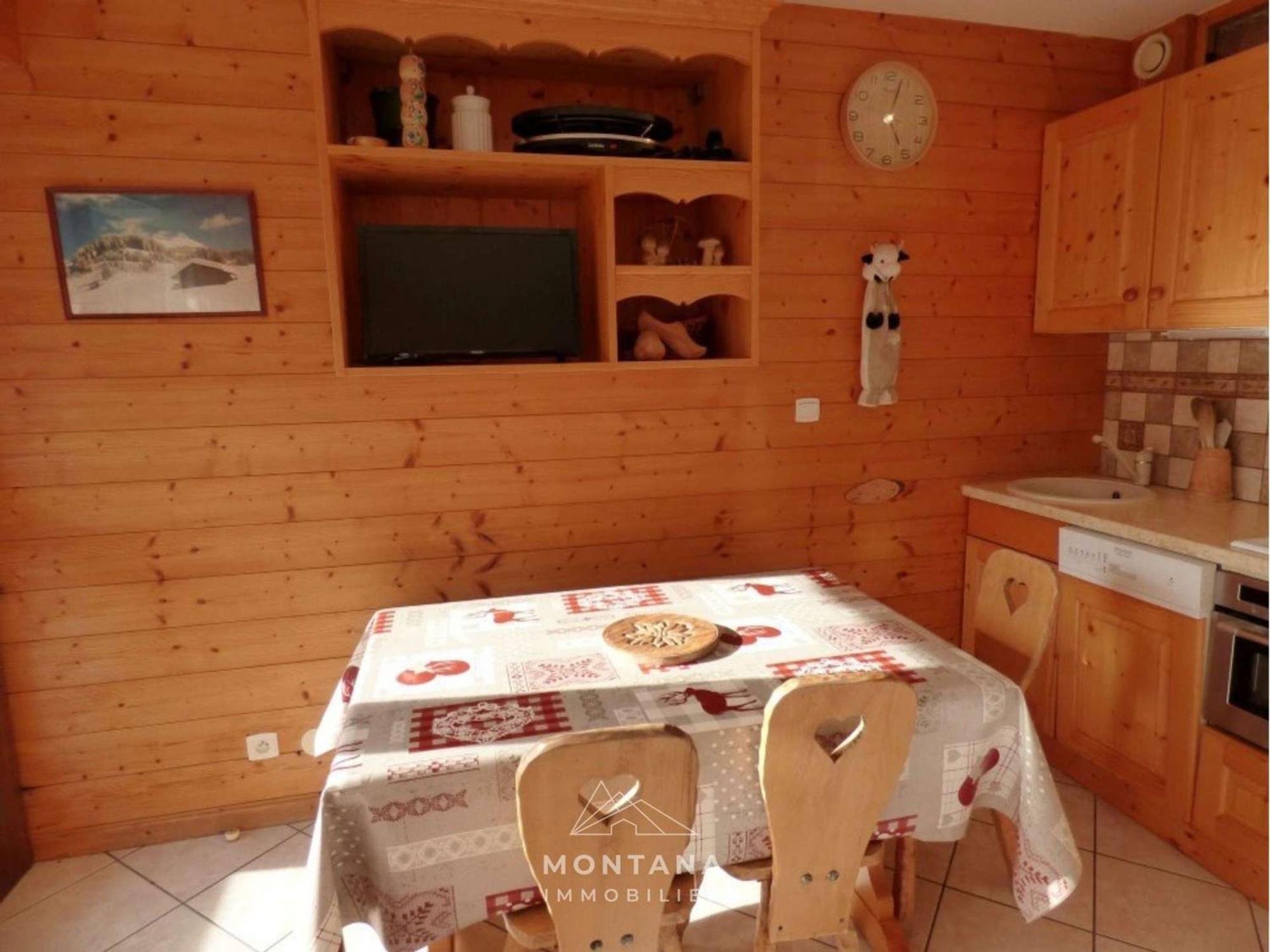 Studio Renove Avec Cabine - 26M² - 5 Pers - Balcon Expose Sud - Pres Skibus Et Remontees Mecaniques - Fr-1-458-125 Le Grand-Bornand Kültér fotó