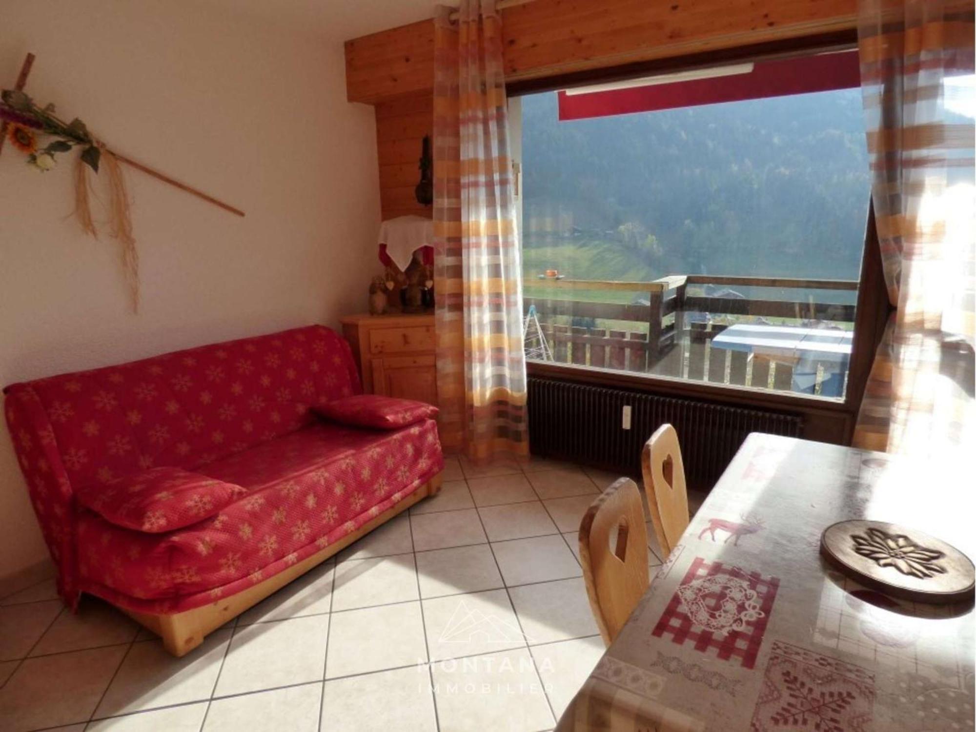 Studio Renove Avec Cabine - 26M² - 5 Pers - Balcon Expose Sud - Pres Skibus Et Remontees Mecaniques - Fr-1-458-125 Le Grand-Bornand Kültér fotó