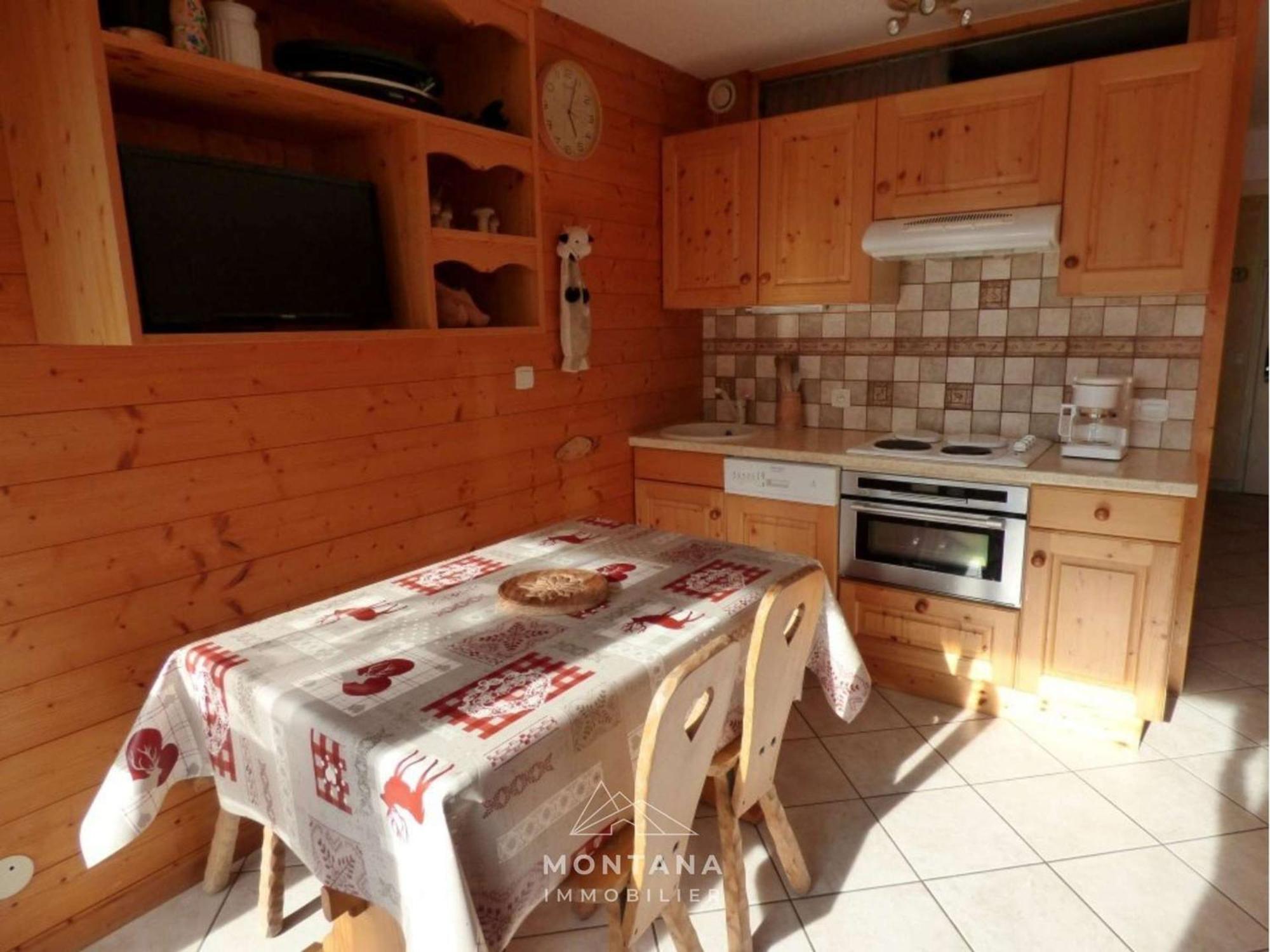 Studio Renove Avec Cabine - 26M² - 5 Pers - Balcon Expose Sud - Pres Skibus Et Remontees Mecaniques - Fr-1-458-125 Le Grand-Bornand Kültér fotó