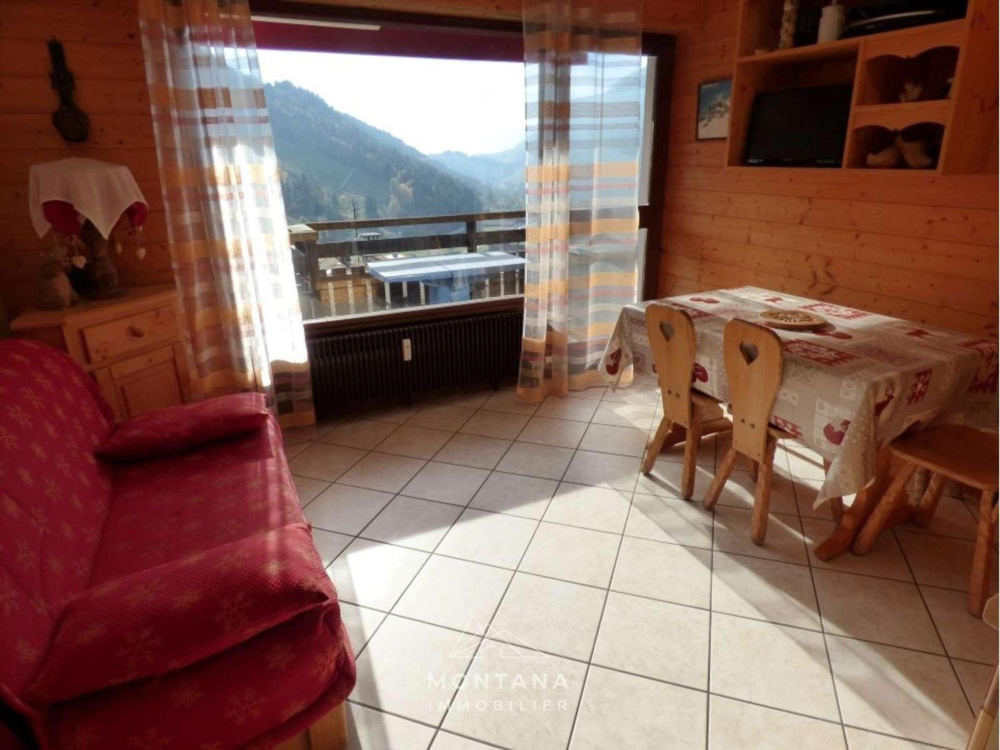 Studio Renove Avec Cabine - 26M² - 5 Pers - Balcon Expose Sud - Pres Skibus Et Remontees Mecaniques - Fr-1-458-125 Le Grand-Bornand Kültér fotó